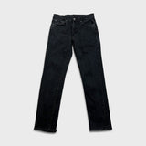 Levi's 511 Jeans Mens 28x30 Black Slim Fit Mid Rise Dark Wash Stretch Denim Pants