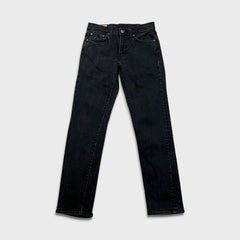 Levi's 511 Jeans Mens 28x30 Black Slim Fit Mid Rise Dark Wash Stretch Denim Pants