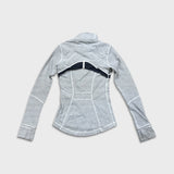 Lululemon Define Jacket Womens Size 2 Gray Full Zip Sports Track Suit Top