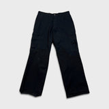 Dickies Pants Mens 32x30 Black Flex Regular Straight Workwear Chino Cargo Trouser