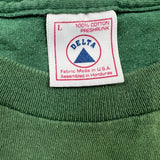 Vintage 90s Riverdale The Show T Shirt Mens Large Green Faded Single Stitch Tee