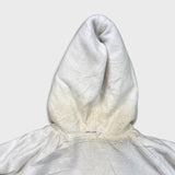 Vintage 90s Adidas Jacket Mens Large Gray Reversible 3 Stripe Heavy Coat