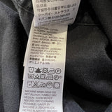 Levi's Denim Shirt Mens Large Black Dark Wash Casual Western Jean Pearl Snap