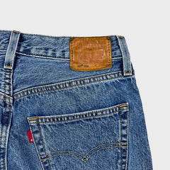 Levi's 501 '90s Style Jeans Womens 27x30 Blue Original Fit Straight Medium Wash Denim Pants