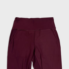 Lululemon Align Jogger 28" Womens Size 4 Garnet Red Yoga Pilates Leggings