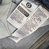 Levi's 511 Jean Mens 32x32 Blue Slim Fit Mid Rise Light Wash Stretch Denim Pants