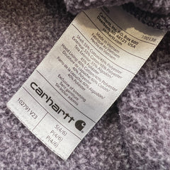 Carhartt Hoodie Womens Small Purple Relaxed Fit Workwear Hooded Sweater