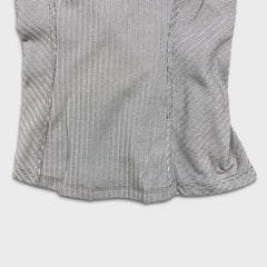 Lululemon Kanto Catch Me Long Sleeve Womens Size 2 Gray Yoga Athletic Shirt