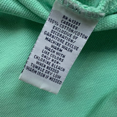 Polo Ralph Lauren Shirt Mens Large Green Pony Cotton Casual Preppy Short Sleeve
