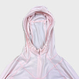 Lululemon Water Bound Hoodie Womens Size 2 Pink 1/4 Zip Athletic Lightweight
