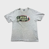 Vintage 1999 NBA Finals T Shirt Mens Large Gray Basketball Sports Graphic Tee