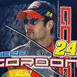 Vintage 2004 Jeff Gordon 24 NASCAR T Shirt Mens XL Blue Winner Circle Racing Tee