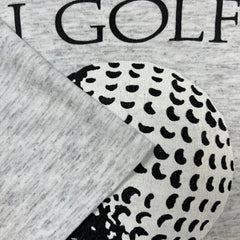 Vintage 1990 I Golf Therefore I Am T Shirt Mens Large Gray USA Sportswear Tee