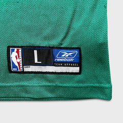 Vintage Reebok Paul Pierce #34 Boston Celtics Jersey Mens Large Green NBA Basketball