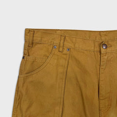 Dickies Pants Mens 40x32 Beige Double Knee Carpenter Hammer Loop Workwear Canvas