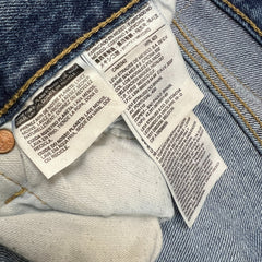 Levi's 501 Jeans Mens 38x30 Blue Original Fit Straight Medium Wash Denim Pants