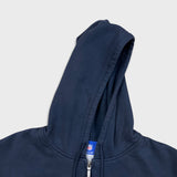 Vintage Y2K Reebok Chicago Bears Hoodie Mens Large Blue Full Zip Sports NFL Football Sweater