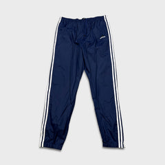 Vintage 90s Adidas Track Pants Mens Large Blue 3 Stripes Athletic Jogger