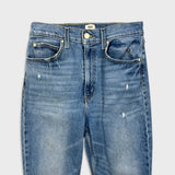 Levi's x Deepika Padukone Jeans Women 28x27 Blue Flare Leg Medium Wash Denim Pants