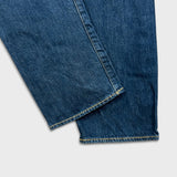 Levi's 501 Jeans Mens 34x30 Blue Original Fit Straight Leg Dark Wash Denim Pants