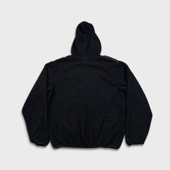 Nike Cozy Basketball Fleece Mens Medium Black High Pile Sherpa Hooded Jacket