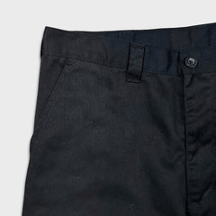 Dickies Pants Mens 34x32 Black Regular Straight Workwear Chino Cargo Trouser