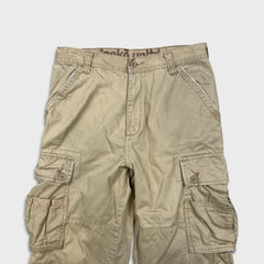 Vintage Y2K Ecko Unltd Pants Mens 30x30 Beige Relaxed Fit Wide Leg Baggy Cargo