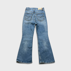Levi's x Deepika Padukone Jeans Women 28x27 Blue Flare Leg Medium Wash Denim Pants