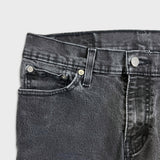 Levi's 511 Jeans Mens 30x30 Black Slim Fit Mid Rise Dark Wash Stretch Denim Pants