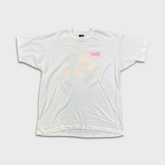 Vintage 90s Country Nugget Western T Shirt Mens XL White Single Stitched Tee