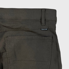 Projek Raw Pants Mens 38x29 Gray Classic Fit Straight Chino Casual Trousers