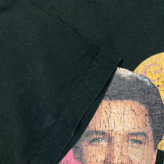 Vintage 90s Elvis Presley T Shirt Mens Large Black Single Stitch Memorial Tee