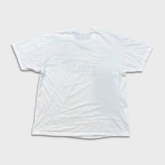 Vintage 90s Labatt Blue Draft Beer T Shirt Mens XL White USA Single Stitch Tee