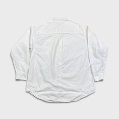 Vintage 90s Chaps Ralph Lauren Shirt Mens Large White Button Up