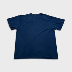 Nike Sportswear T Shirt Mens XL Blue Swoosh Casual Faded Short Sleeve Tee