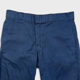 Dickies 874 Pants Mens 34x26 Blue Original Fit Workwear Casual Chino Trousers