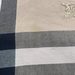 Burberry Brit Shirt Mens XL Beige Plaid Nova Check Casual Preppy Button Up