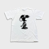 KAWS x Uniqlo x Peanuts Joe Kaws Yawn Outline Tee Mens Small White Graphic Tee
