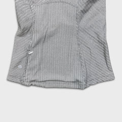 Lululemon Kanto Catch Me Long Sleeve Womens Size 2 Gray Yoga Athletic Shirt