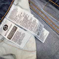Levi's 511 Jean Mens 32x30 Blue Slim Fit Mid Rise Medium Wash Stretch Denim Pants