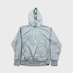 Nike Sportswear Hoodie Mens Small Gray Swoosh Standard Issue Hooded Sweater