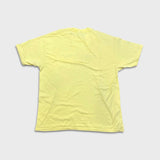 Vintage Y2K Washington DC USA T Shirt Mens XL Yellow Spell Out Logo City Tee