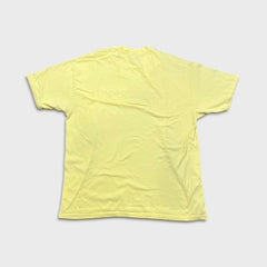 Vintage Y2K Washington DC USA T Shirt Mens XL Yellow Spell Out Logo City Tee