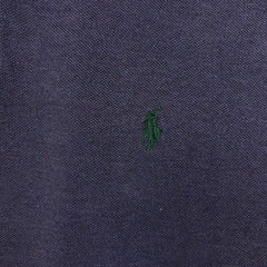 Vintage 90s Polo Ralph Lauren Shirt Mens Large Purple Pony Faded Preppy Shot Sleeve