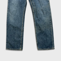 Vintage Y2K Levi's 559 Jeans Mens 30x32 Blue Relaxed Straight Fit Dark Wash Denim Pants