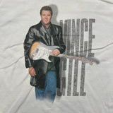 Vintage 2003 Vince Gill T Shirt Mens XL White The Next Big Thing Tour Band Tee