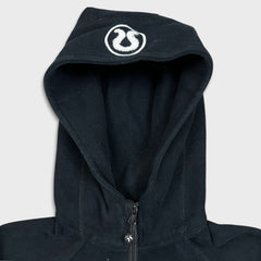 Lululemon Scuba Hoodie Womens Size 6 Black Full Zip Sports Hooded Sweater