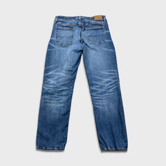 American Eagle Jeans Mens 33x32 Blue Airflex + Athletic Straight Medium Wash Denim Pants