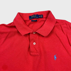 Polo Ralph Lauren Shirt Mens XL Red Pony Classic Fit Preppy Short Sleeve Tee