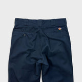 Dickies 874 Pants Mens 32x30 Blue Original Fit Workwear Casual Chino Trousers